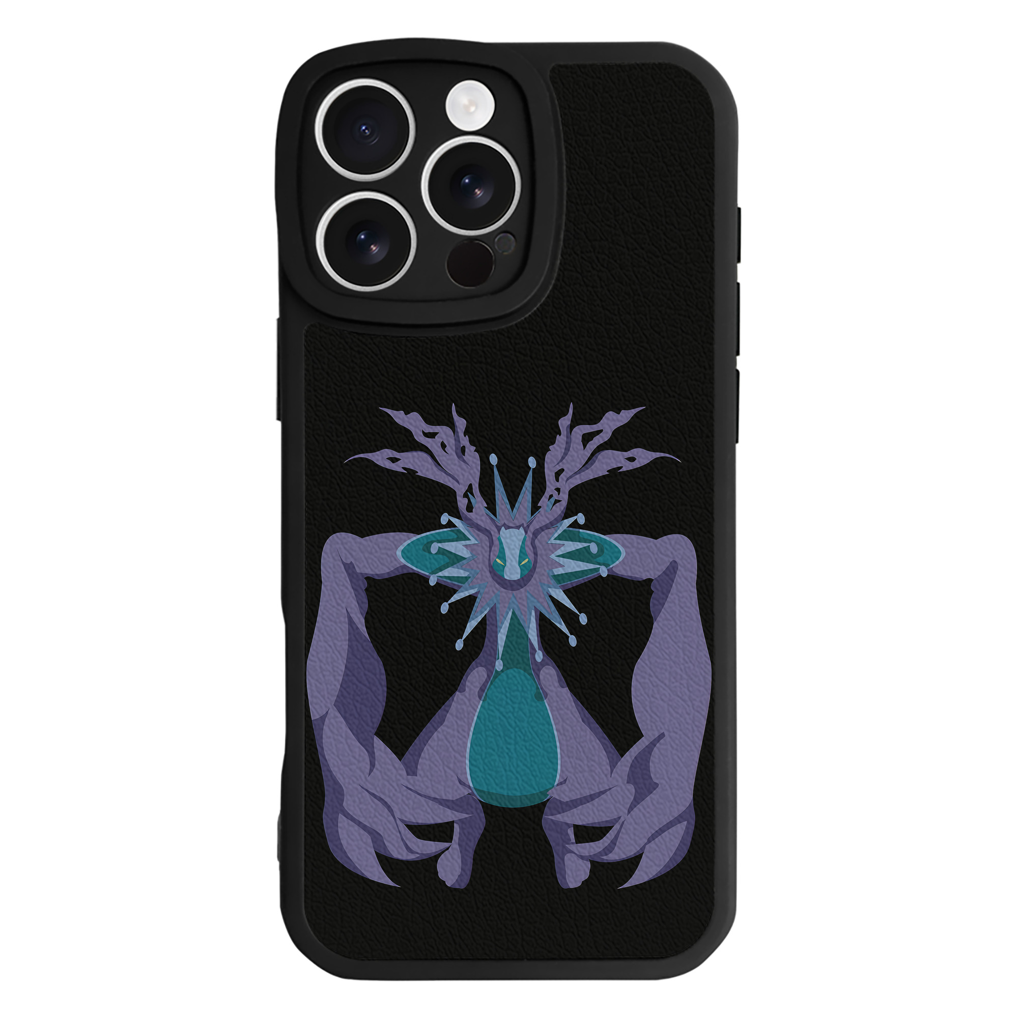 （画像用） Digimon デジタルモンスター/デジモン 【iPhone 16シリーズ対応】シリコンスマホケース（レザー調） 材質：シリコン